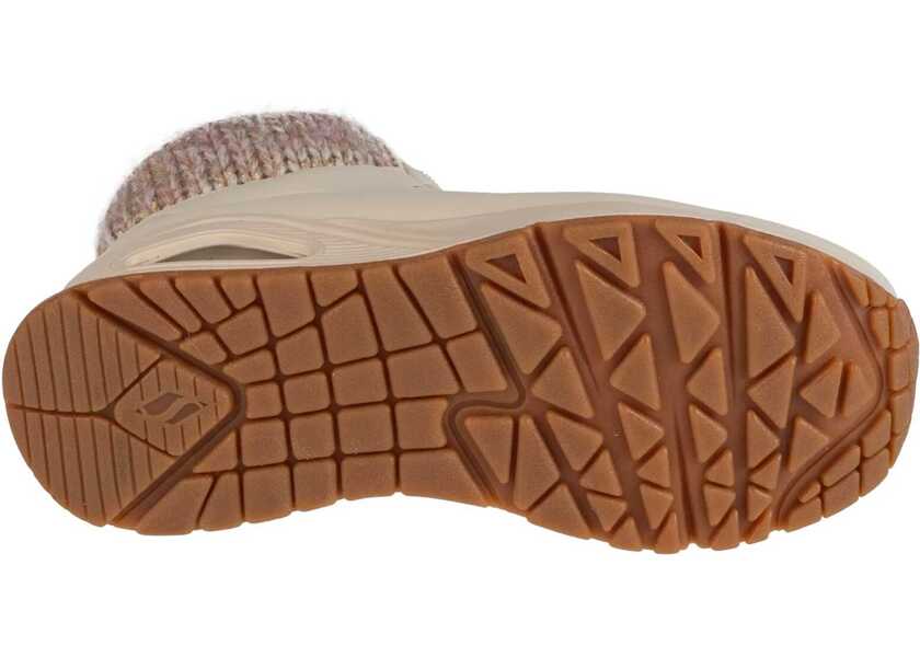 Bocanci de iarna SKECHERS Uno Gen1 - Darling Daze Beige Femei (BM 16501869) 4