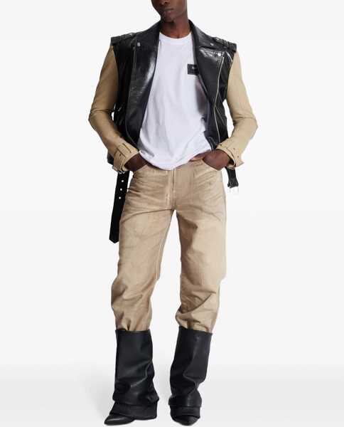 Tricouri Balmain T-Shirt With Logo WHITE Barbati (BM 16501908) 2