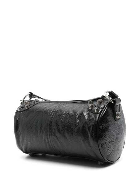 Genti de mana Balenciaga Balenciaga Le Cagole Cylindrical Shoulder Bag Black Barbati (BM 16505175) 3