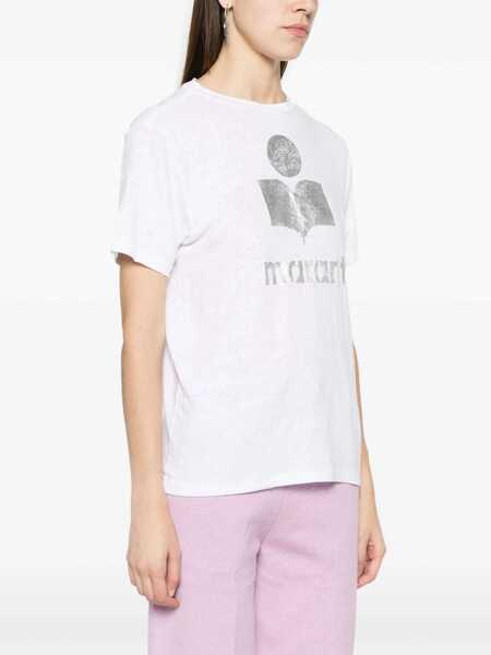 Tricouri ISABEL MARANT ETOILE T-Shirt Zewel WHITE Femei (BM 16505325) 3