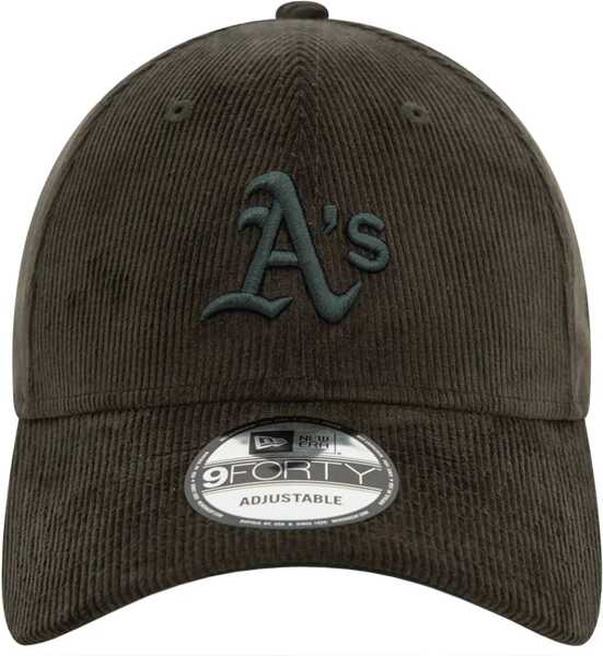 Sepci New Era 9FORTY Oakland Athletics MLB Cord Cap Green Barbati (BM 16505625) 2