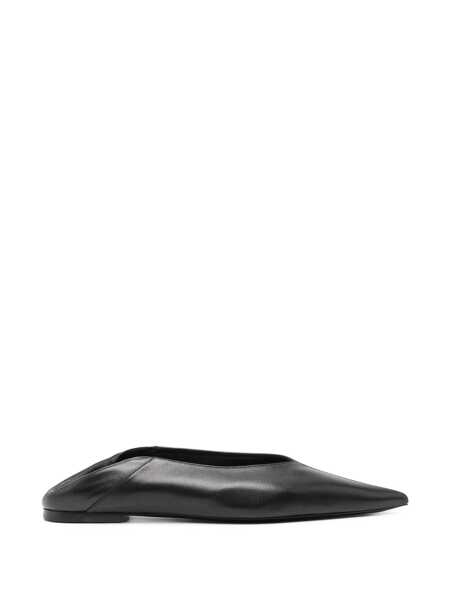 Pantofi fara toc Saint Laurent Saint Laurent Carolyn Nappa Ballerina Flats Black Femei (BM 16505835) 5