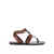 Saint Laurent Saint Laurent Hardy Leather Sandals Brown
