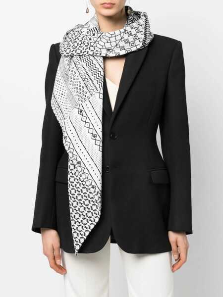 Esarfe GABRIELE PASINI Gabriele Pasini Silk Printed Foulard WHITE Femei (BM 16506936) 2