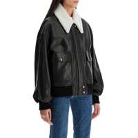Geci de piele Leather Shellar Jacket Femei