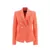 Balmain Balmain Double-Breasted Blazer Orange
