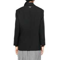 Sacouri Prada Dama - Sacouri Prada Prada Wool Blazer Black Femei (BM 16512150) - B-mall.ro