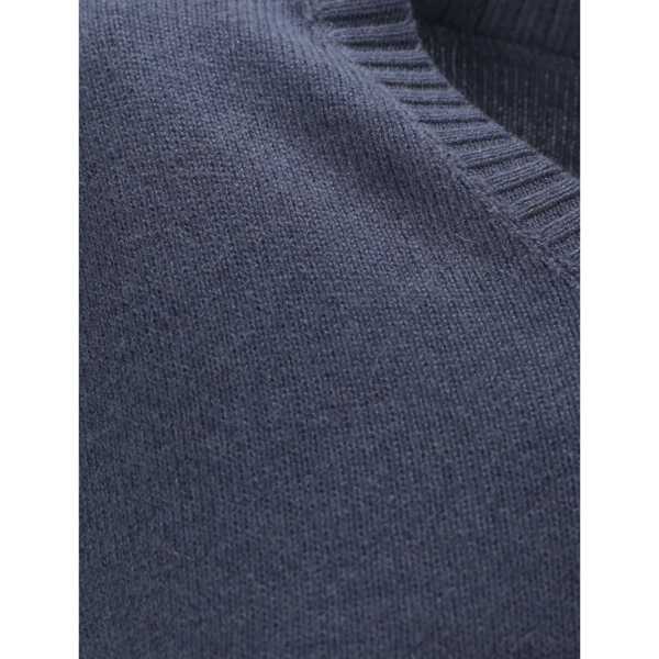 Pulovere Brunello Cucinelli Brunello Cucinelli V Neck Sweater Blue Femei (BM 16512222) 3