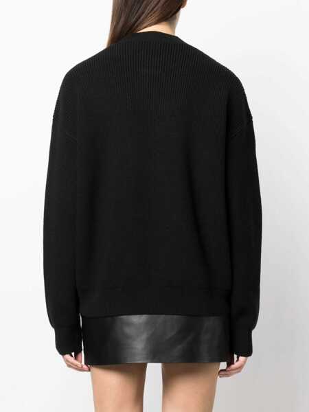 Pulovere Versace Versace Logo Sweater Black Femei (BM 16512297) 4