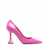 AMINA MUADDI Amina Muaddi Ami Patent Leather Pumps Pink