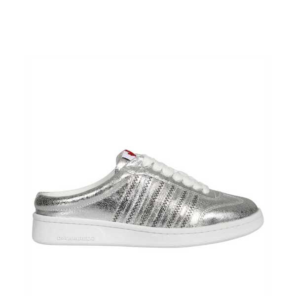 Sneakers DSQUARED2 Dsquared2 Boxer Open Back Sneakers Silver Femei (BM 16512408) 1