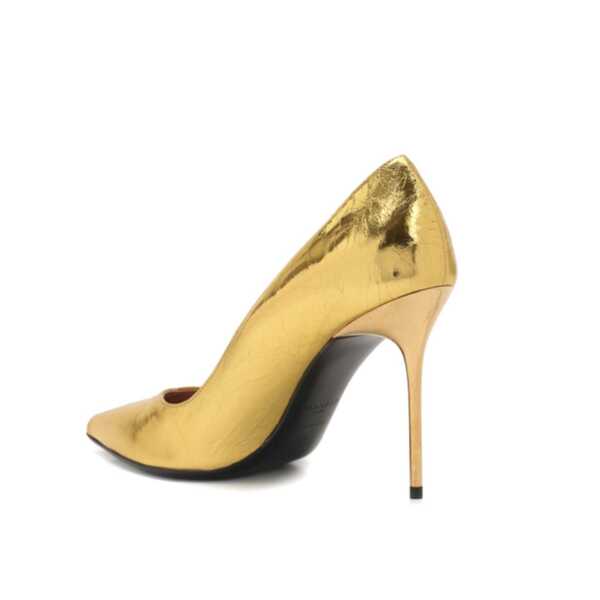 Pantofi cu toc Balmain Balmain Leather Pumps Gold Femei (BM 16512459) 3
