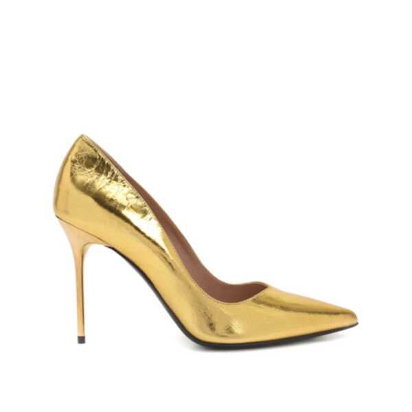 Pantofi cu toc Balmain Balmain Leather Pumps Gold Femei (BM 16512459) 1