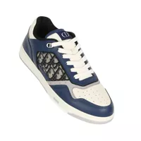 Sneakers Dior pentru Barbati - Sneakers Dior Dior Oblique Leather Sneakers Blue Barbati (BM 16512501) - B-mall.ro