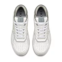 Sneakers Dior pentru Barbati - Sneakers Dior Dior Oblique Leather Sneakers White Barbati (BM 16512519) - B-mall.ro