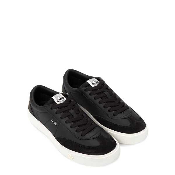 Sneakers Dior Dior Leather Sneakers Black Barbati (BM 16512567) 2
