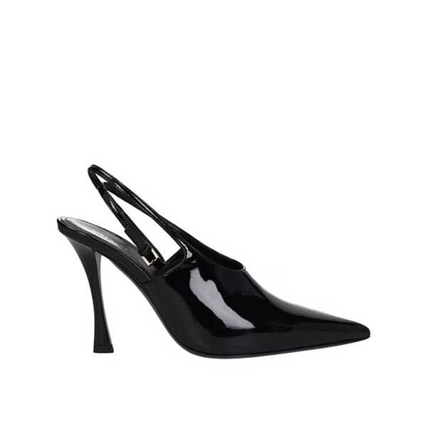 Pantofi cu toc Givenchy Givenchy Leather Slingback Pumps Black Femei (BM 16512690) 1