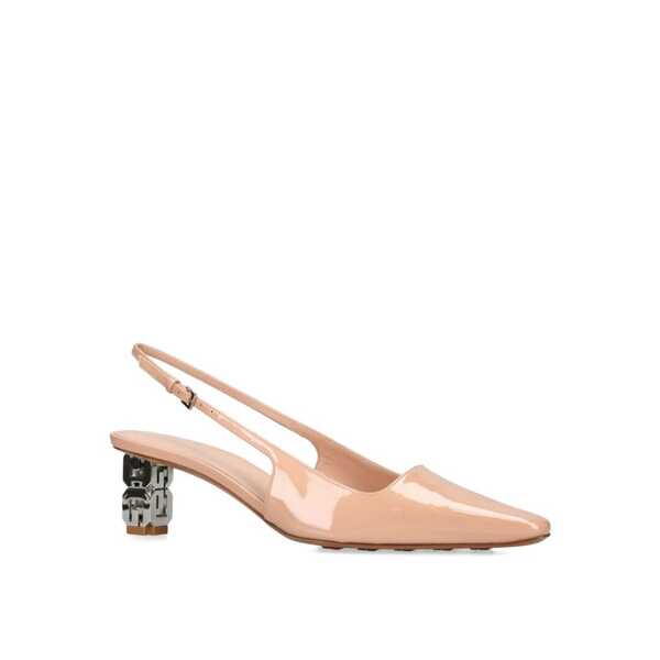 Pantofi cu toc Givenchy Givenchy G Cube 50 Slingback Pumps Beige Femei (BM 16512693) 2