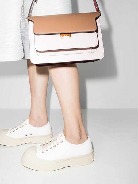 Sneakers Marni Marni Leather Sneakers White Femei (BM 16512810) 3