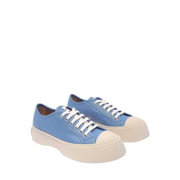Sneakers Marni Marni Pablo Leather Sneakers Blue Femei (BM 16512813) 2