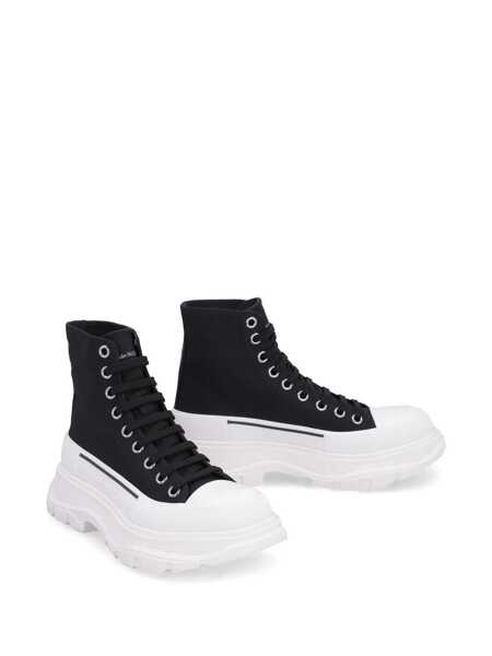 Sneakers Alexander McQueen Alexander McQueen Treadslick High Top Sneakers Black Femei (BM 16512855) 2