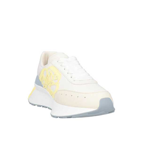 Sneakers Alexander McQueen Alexander McQueen Sprint Runner Sneakers White Femei (BM 16512873) 2
