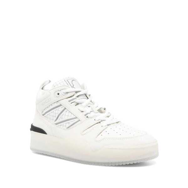 Sneakers Moncler Moncler Pivot Leather Sneakers White Femei (BM 16512951) 2