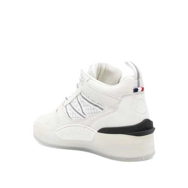 Sneakers Moncler Moncler Pivot Leather Sneakers White Femei (BM 16512951) 3