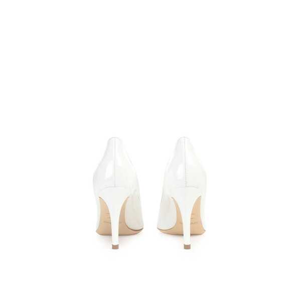 Pantofi cu toc Sergio Rossi Sergio Rossi Madame 090 Leather Pumps White Femei (BM 16513032) 3
