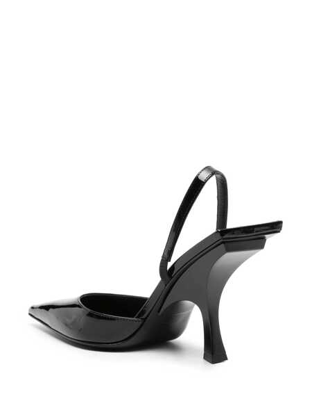Pantofi cu toc THE ATTICO The Attico Ester Leather Slingback Pumps Black Femei (BM 16513068) 3