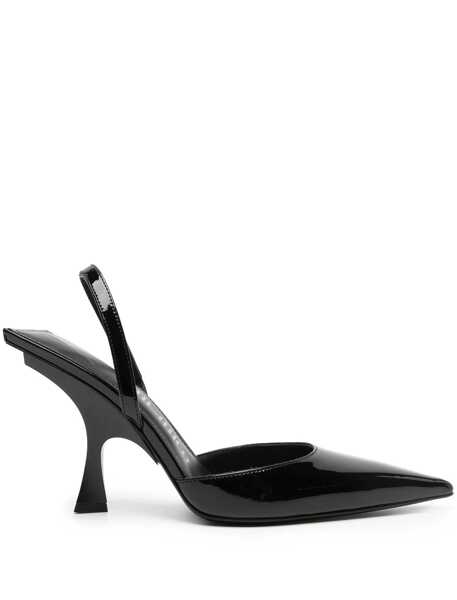 Pantofi cu toc THE ATTICO The Attico Ester Leather Slingback Pumps Black Femei (BM 16513068) 1