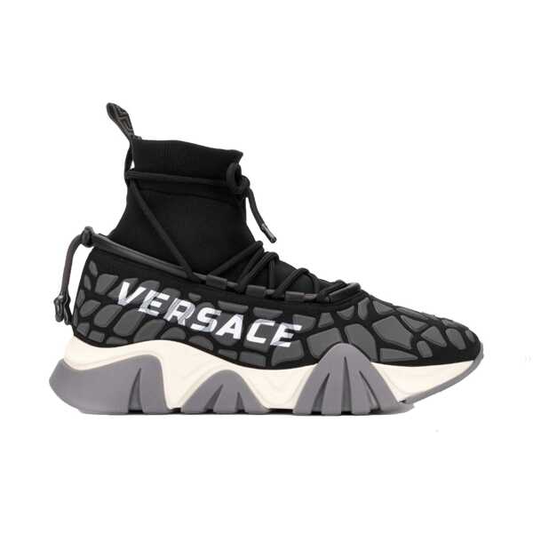 Sneakers Versace Versace Squalo Drawstring Sneakers Black Barbati (BM 16513536) 1