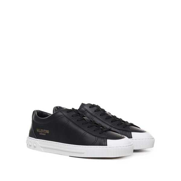 Sneakers Valentino Garavani Valentino Garavani Leather Sneakers Black Barbati (BM 16513584) 2