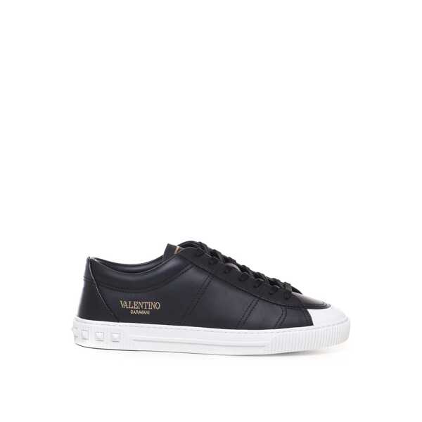 Sneakers Valentino Garavani Valentino Garavani Leather Sneakers Black Barbati (BM 16513584) 1