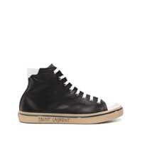 Sneakers Saint Laurent Malibu Leather Sneakers Barbati