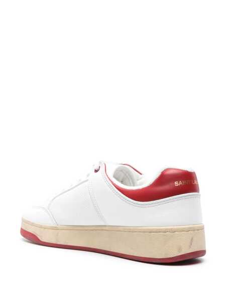 Sneakers Saint Laurent Saint Laurent Leather Sneakers White Barbati (BM 16513647) 3