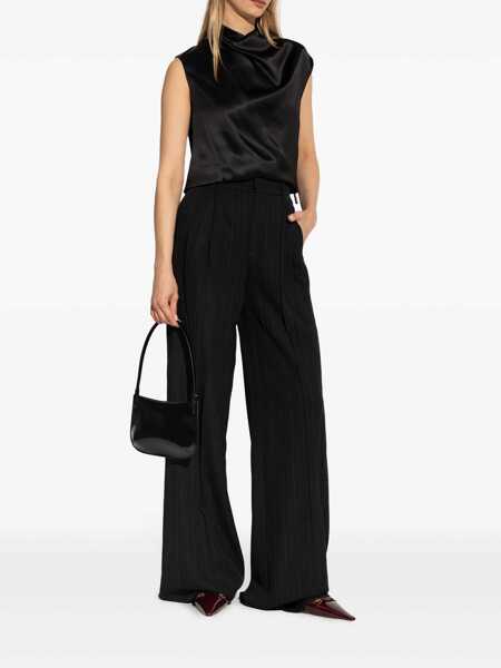 Pantofi cu toc Saint Laurent Saint Laurent Carine Leather Slingback Pumps Burgundy Femei (BM 16513716) 5