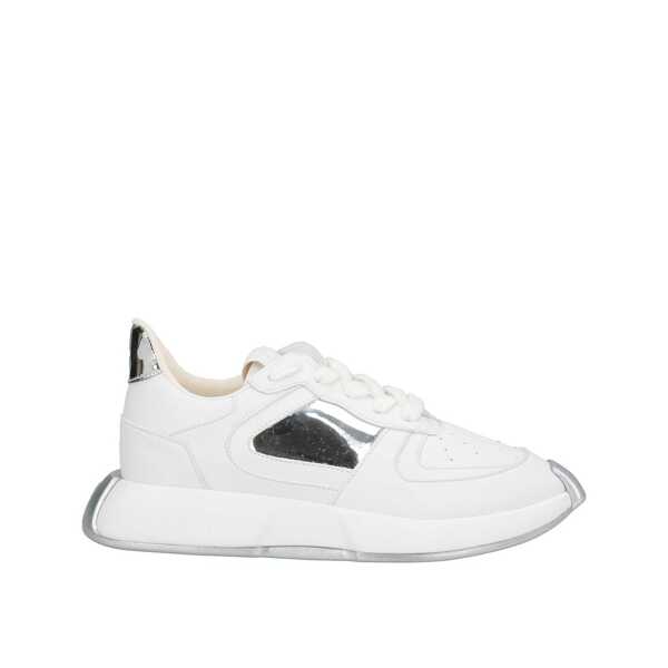 Sneakers Giuseppe Zanotti Giuseppe Zanotti Leather Sneakers White Barbati (BM 16513746) 1