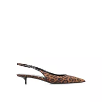 Pantofi cu toc Saint Laurent Cherish Slingback Pumps Femei