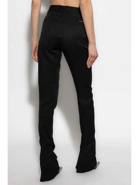 Pantaloni casual THE ATTICO The Attico Gabardine Long Pant Clothing Black Femei (BM 16518582) 4