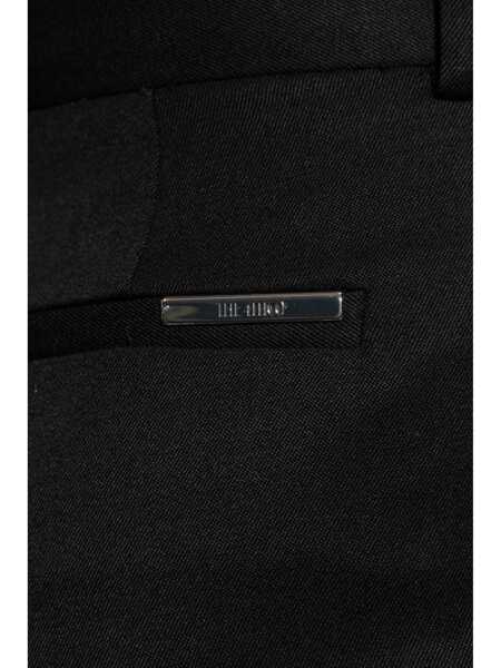 Pantaloni casual THE ATTICO The Attico Gabardine Long Pant Clothing Black Femei (BM 16518582) 5