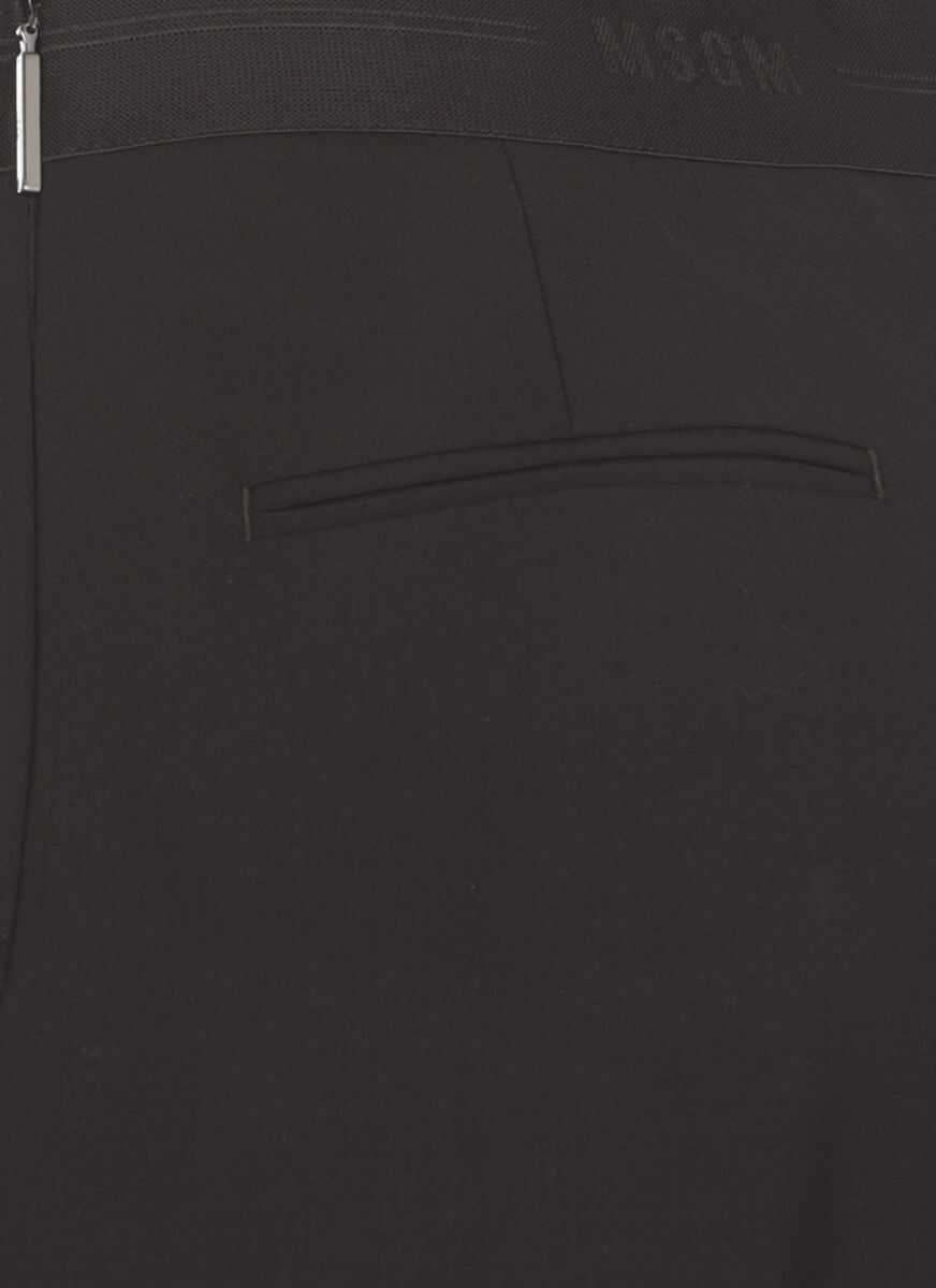 Pantaloni casual MSGM Msgm Pant Clothing Black Femei (BM 16519959) 2