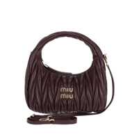 Genti de mana Miu Miu Miu Miu Wander Matelassé Mini Bag