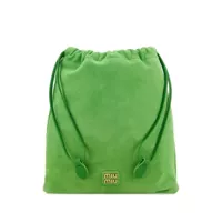 Genti de mana Miu Miu Suede Pouch Femei