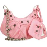 Genti de umar Balenciaga Le Cagole Leather Crossbody Bag Femei