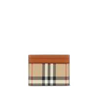 Portofele Burberry Checked Motif Card Holder Femei