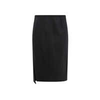 Fuste lungi Wool blend midi skirt Femei