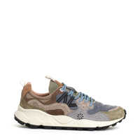Sneakers Snekers Blu Verde E Beige Barbati