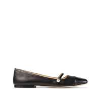 Balerini Jimmy Choo Flat Shoes Black Femei