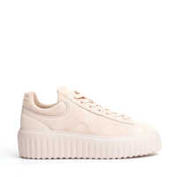 Sneakers H Stripes Camoscio Cipria Femei
